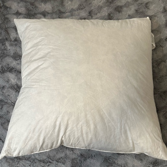 The Carrot Patch Decorative Down Pillow Hello Spring 20" x 20" Bicycle Beading - Picture 5 of 11